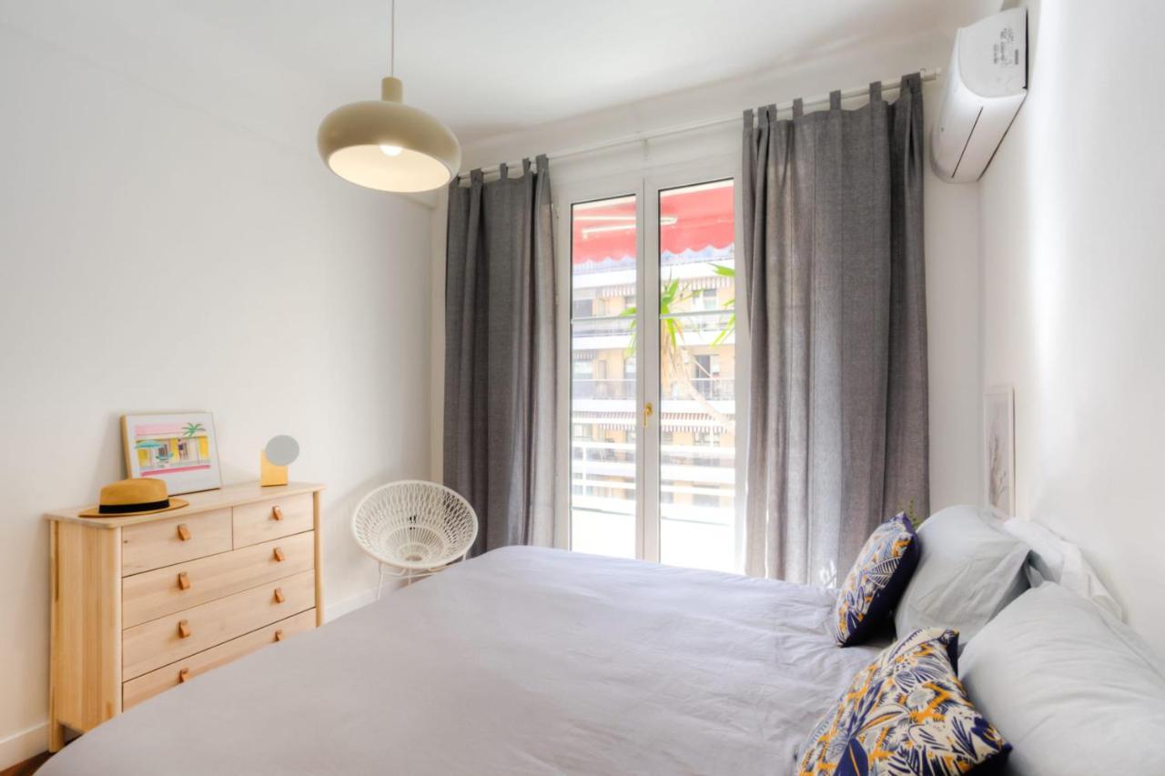#29 Suite Gambetta Ac Sea View 2 Bedrooms 1Min Walk To Promenade & Sea Nicea Zewnętrze zdjęcie