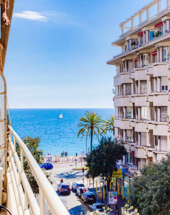 #29 Suite Gambetta Ac Sea View 2 Bedrooms 1Min Walk To Promenade & Sea Nicea Zewnętrze zdjęcie