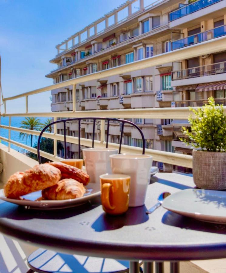 #29 Suite Gambetta Ac Sea View 2 Bedrooms 1Min Walk To Promenade & Sea Nicea Zewnętrze zdjęcie