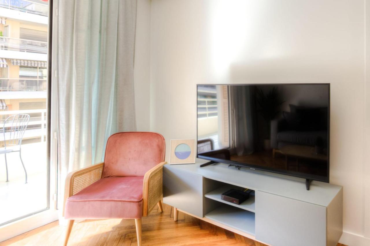 #29 Suite Gambetta Ac Sea View 2 Bedrooms 1Min Walk To Promenade & Sea Nicea Zewnętrze zdjęcie
