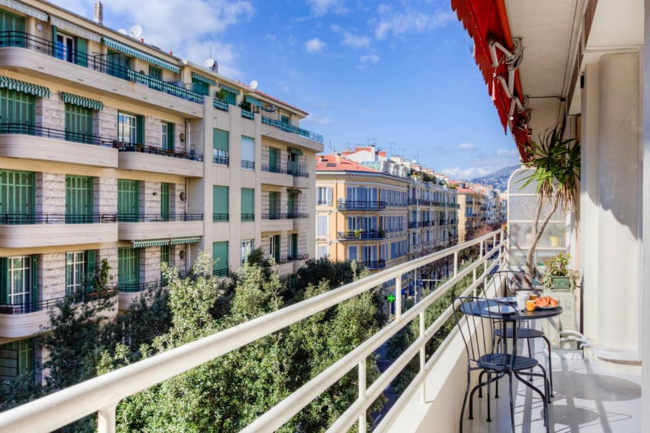 #29 Suite Gambetta Ac Sea View 2 Bedrooms 1Min Walk To Promenade & Sea Nicea Zewnętrze zdjęcie